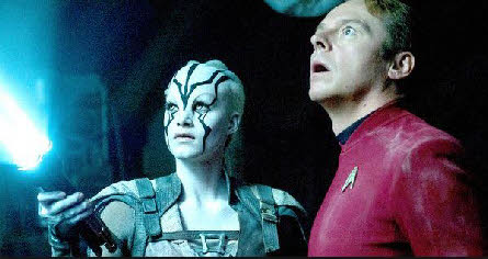 Scott en Jaylah in Star Trek Beyond