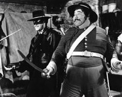 Zorro en sergeant Garcia