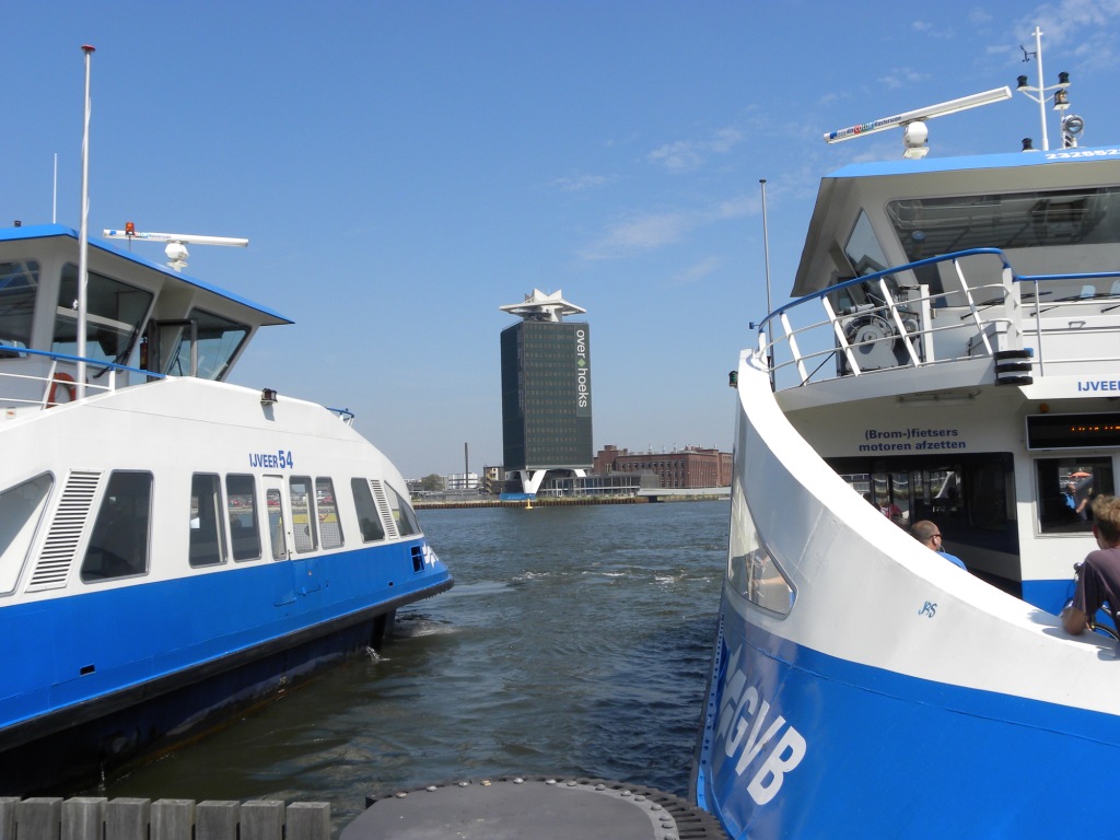 IJveer vanaf Centraal Station